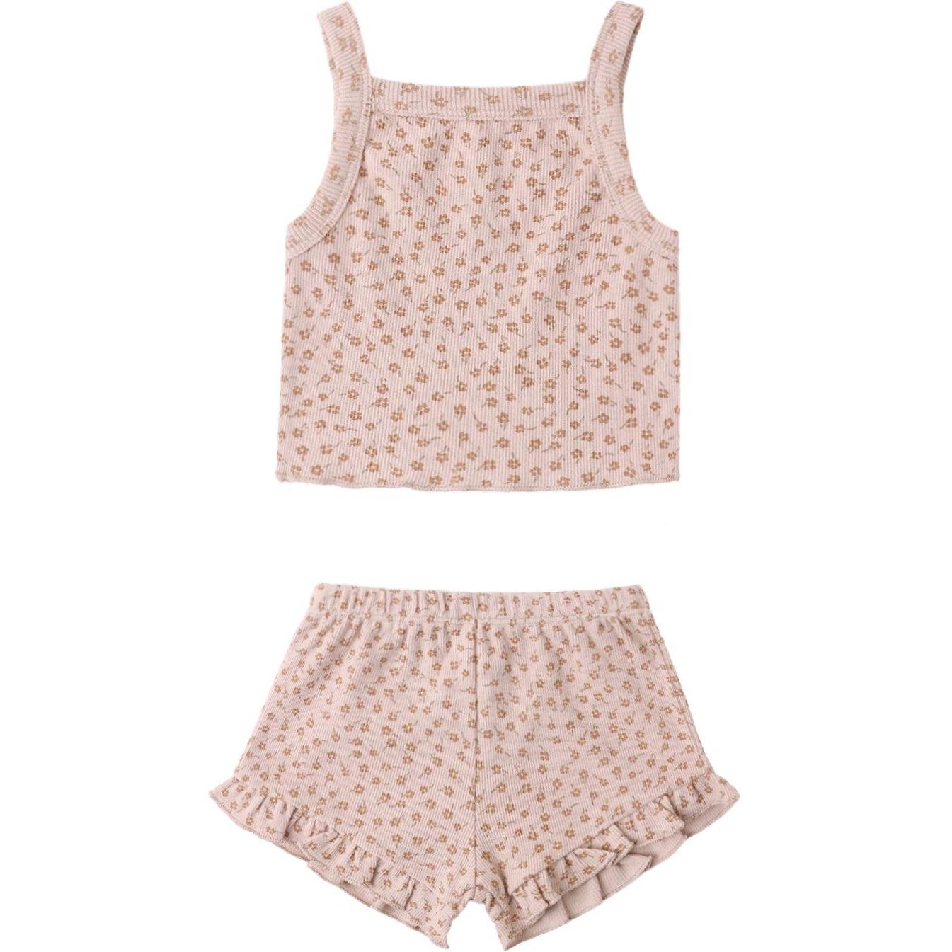 Quincy Mae Evie Tank + Shortie Set || Posy