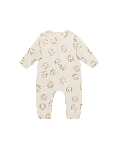 Long Sleeve Pocket Jumpsuit - Lions - Twinkle Twinkle Little One