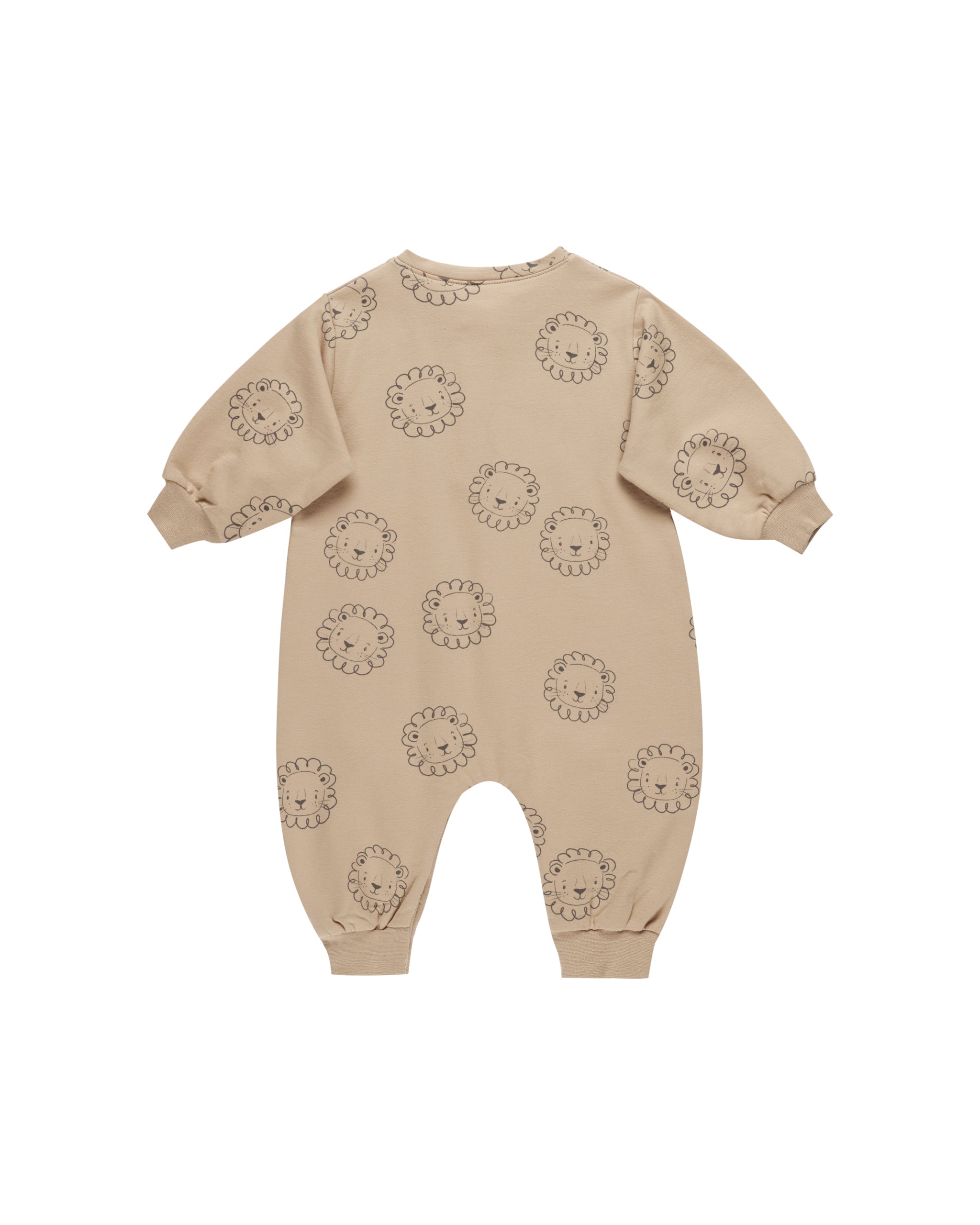 Relaxed Fleece Jumpsuit - Lions - 0