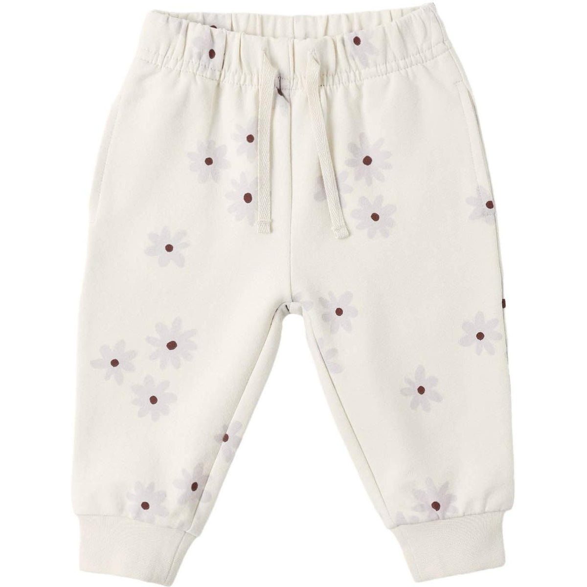 Quincy Mae Relaxed Fleece Sweatpant || Blue Daisy