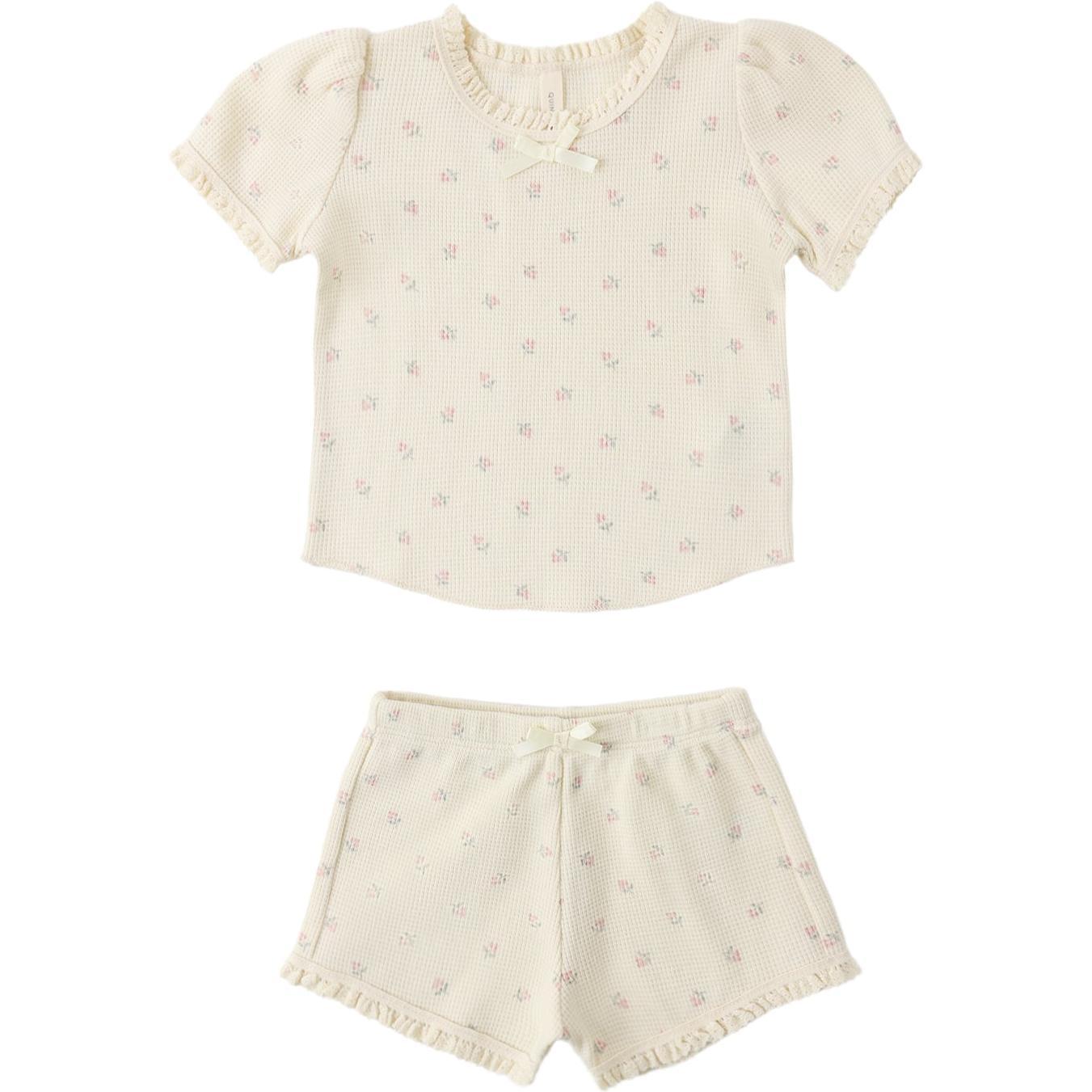 Quincy Mae Ruby Set Mauve Ditsy