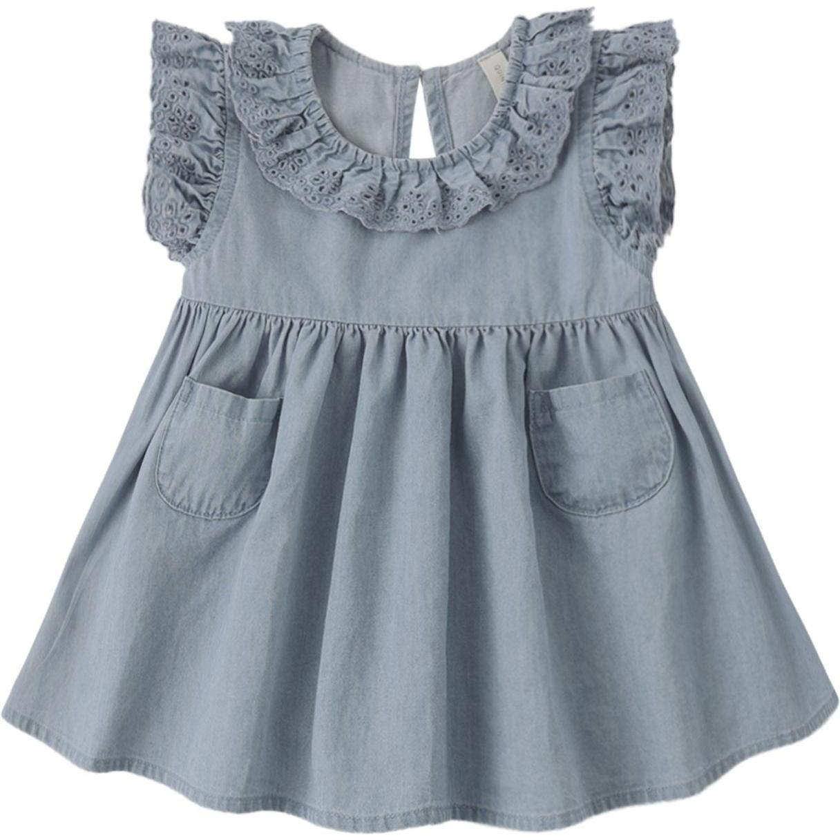 Quincy Mae Sophie Dress Chambray