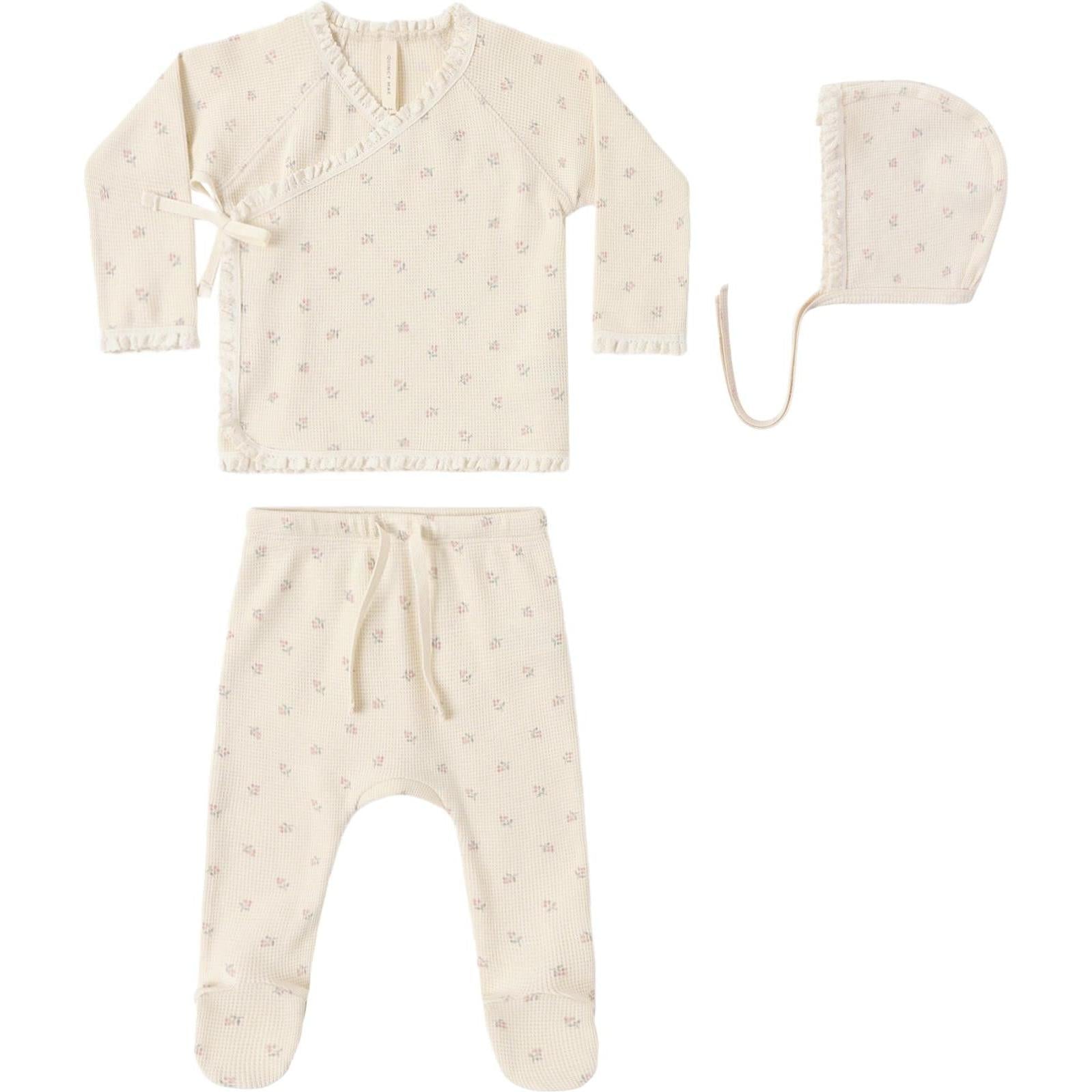 Quincy Mae Take Home Set Mauve Ditsy