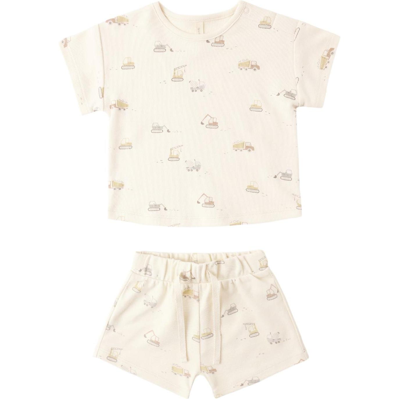 Quincy Mae Frankie Set Construction Trucks