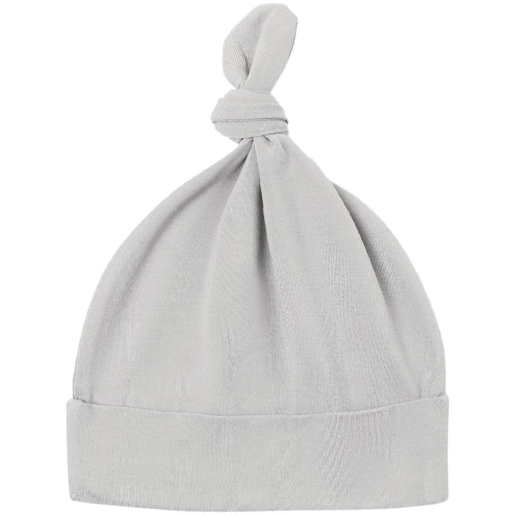 Quincy Mae Bamboo Knotted Baby Hat || Cloud