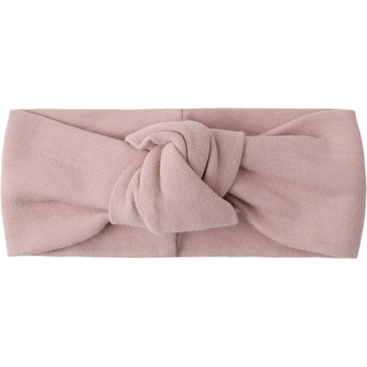 Quincy Mae Waffle Knotted Headband Mauve