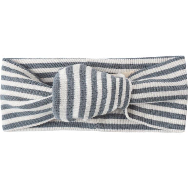 Quincy Mae Knotted Headband || Ocean Stripe