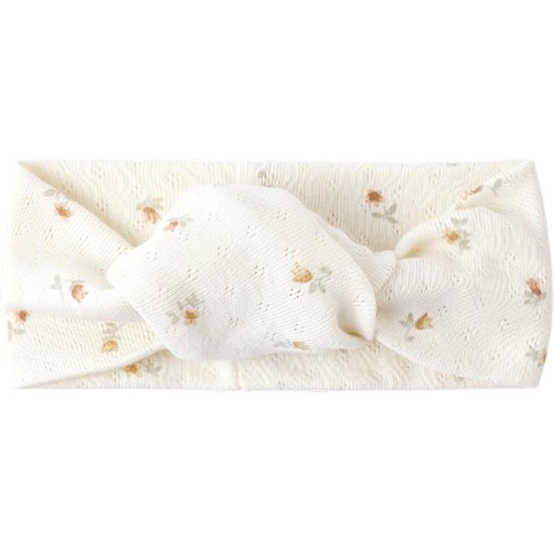 Quincy Mae Pointelle Knotted Headband Petit Fleur