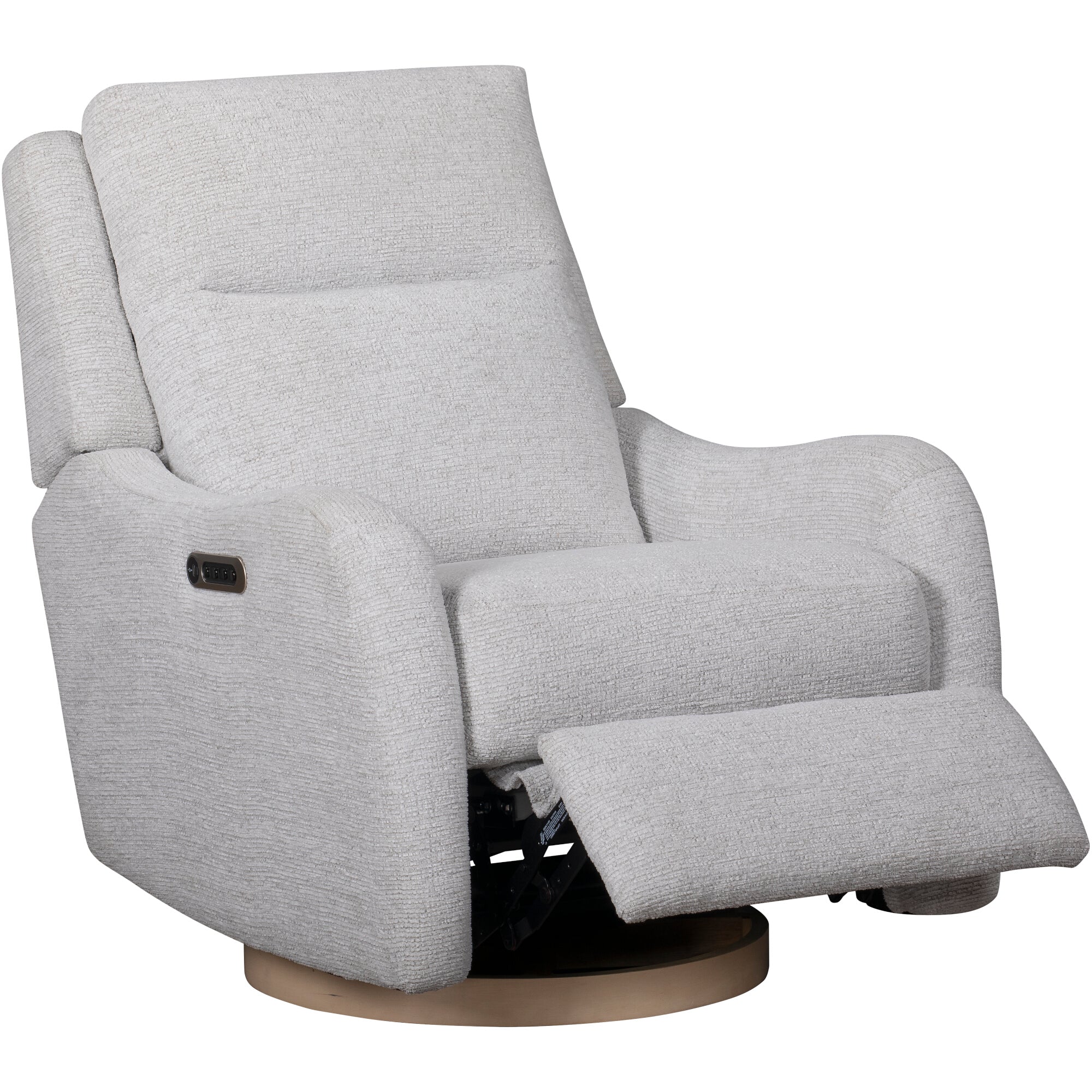 Quincy Power Recliner with Power Headrest + LED Night Light