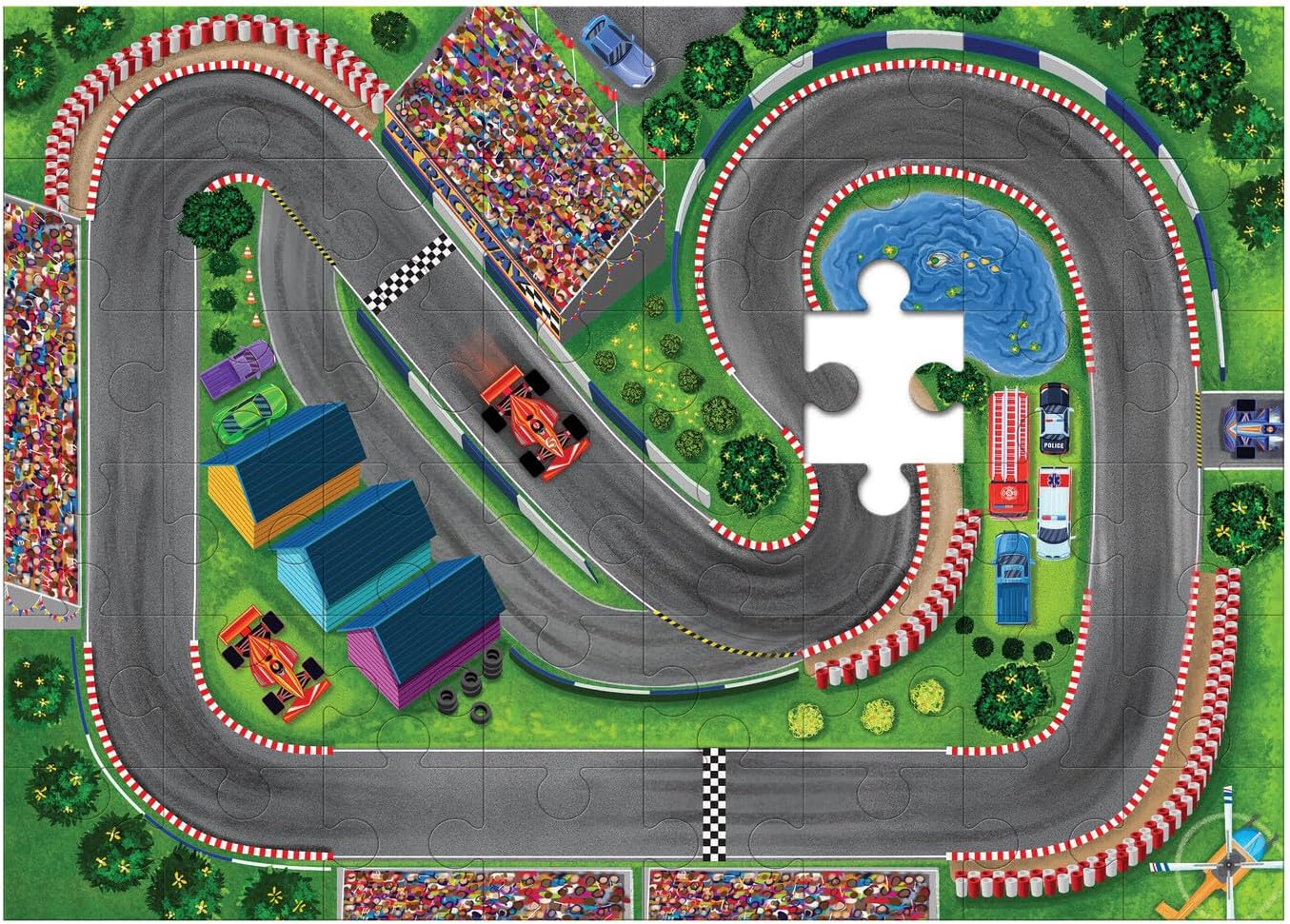 Puzzle and Play: Race Day