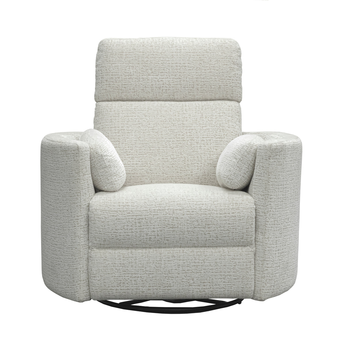 Range Power Recliner with Power Tilt Headrest & Lumbar Support - Richmond Cream