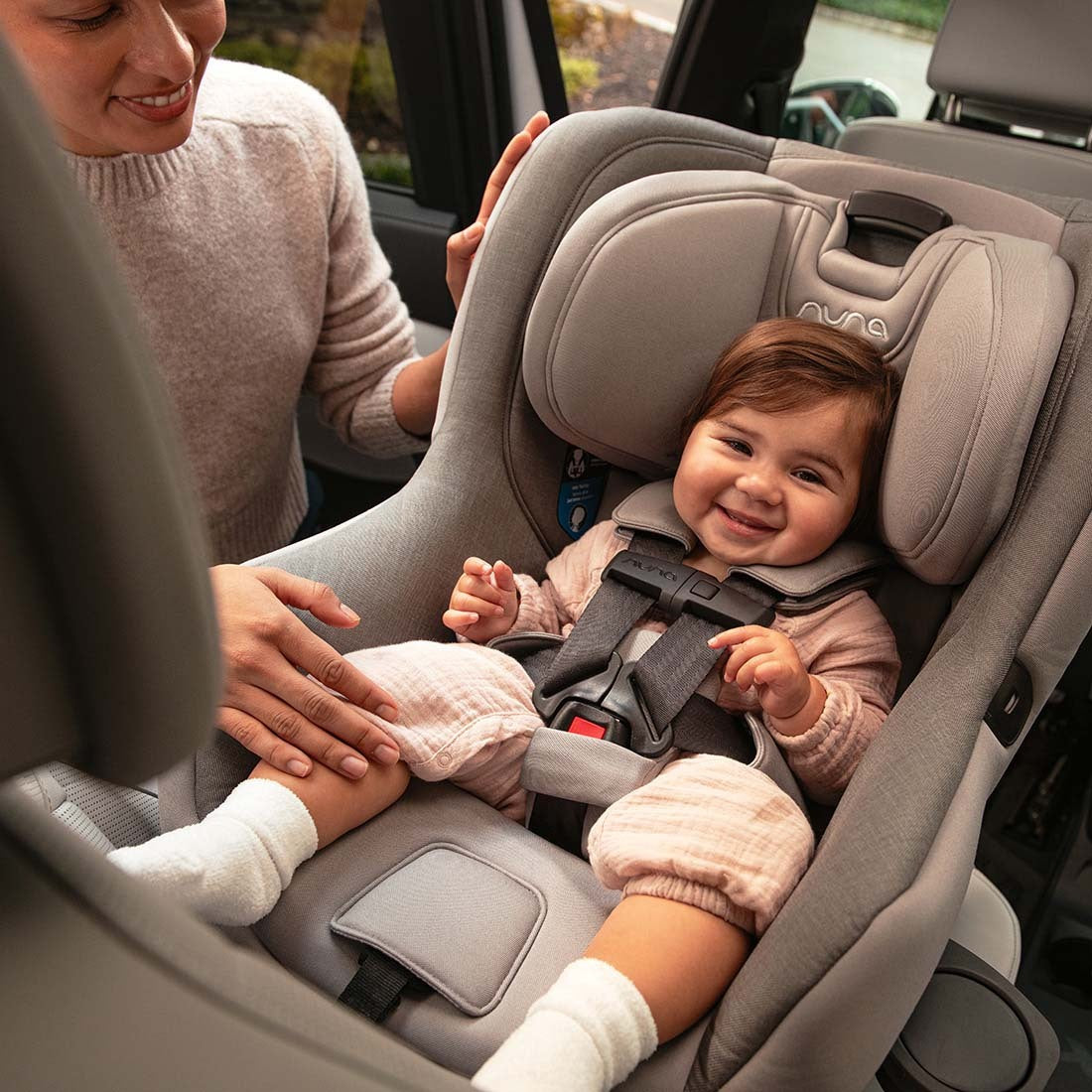 Nuna Rava Fire Retardant-Free Convertible Car Seat - Twinkle Twinkle Little One