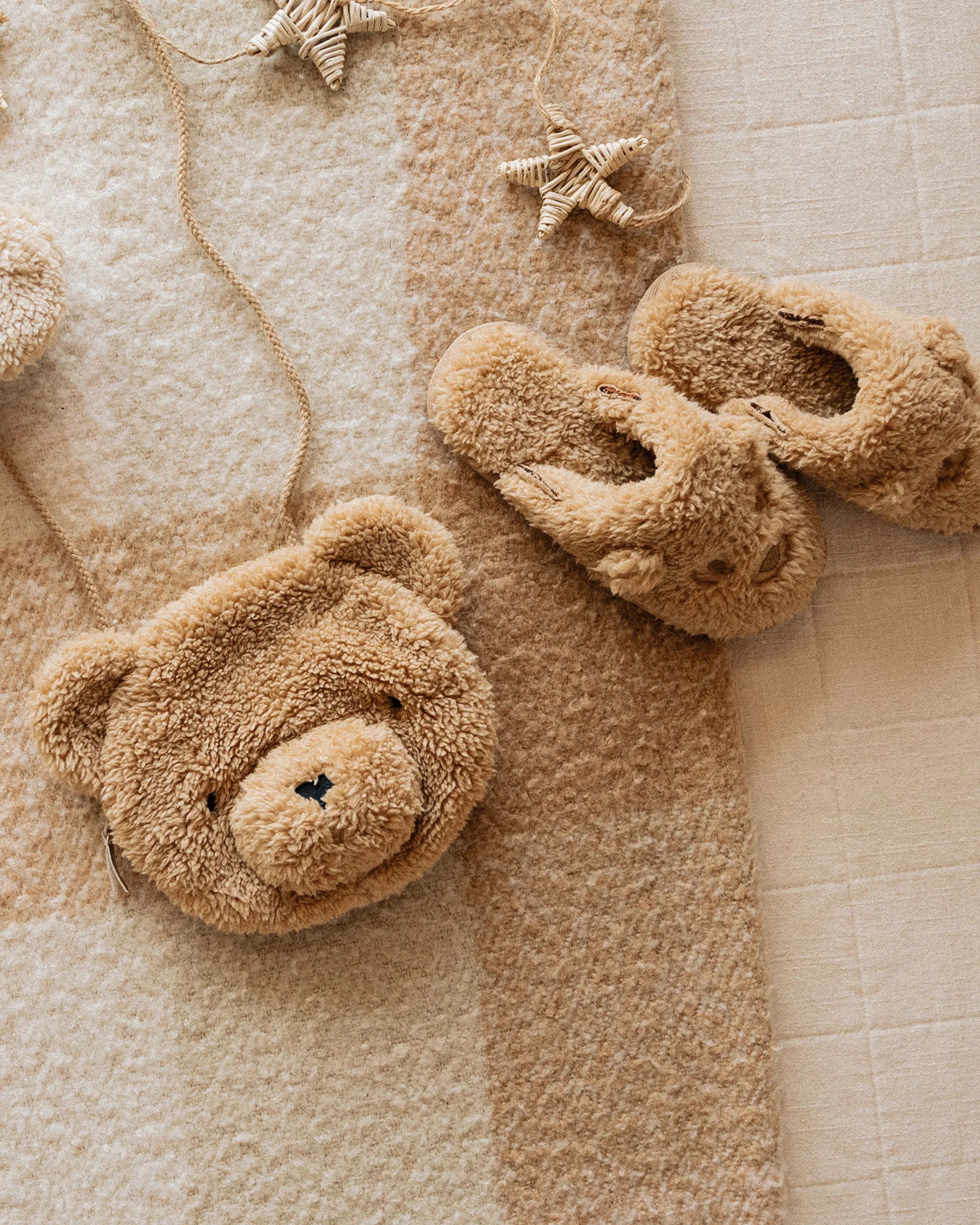 Limited Edition Bear Slippers - Gold