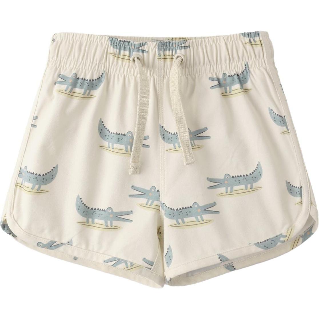 Rylee + Cru Swim Trunk || Alligators