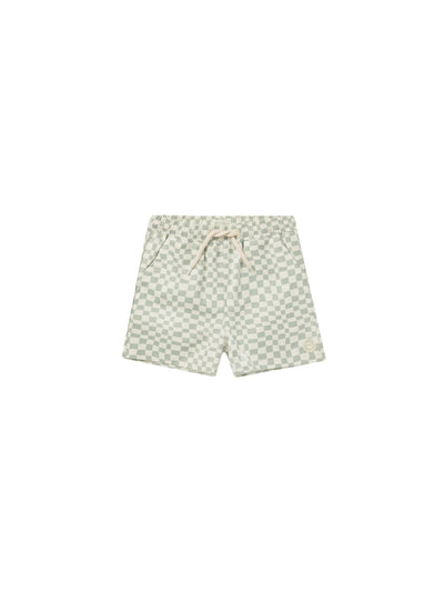 Boardshort - Seafoam Check - Twinkle Twinkle Little One