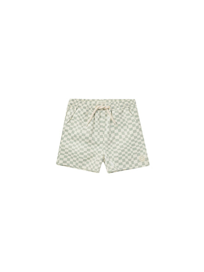 Boardshort - Seafoam Check - Twinkle Twinkle Little One