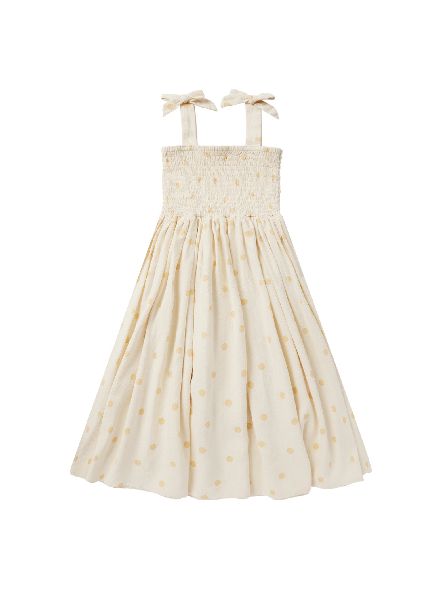 Ivy Dress - Yellow Polka Dot - Twinkle Twinkle Little One