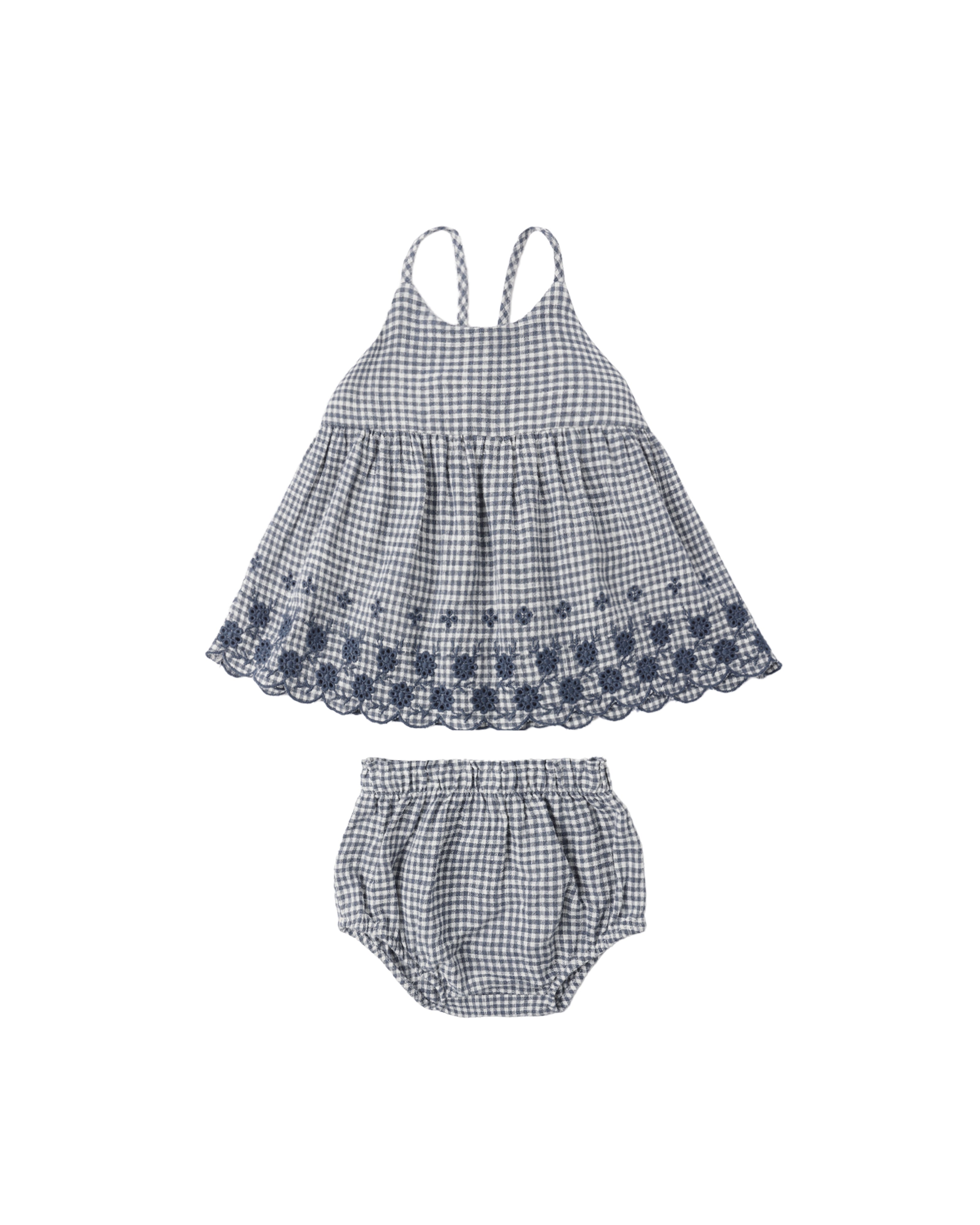 Zenni Set || Marine Gingham