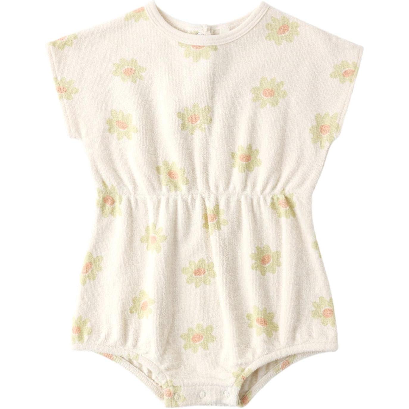 Rylee + Cru Kai Romper || Yellow Daisy