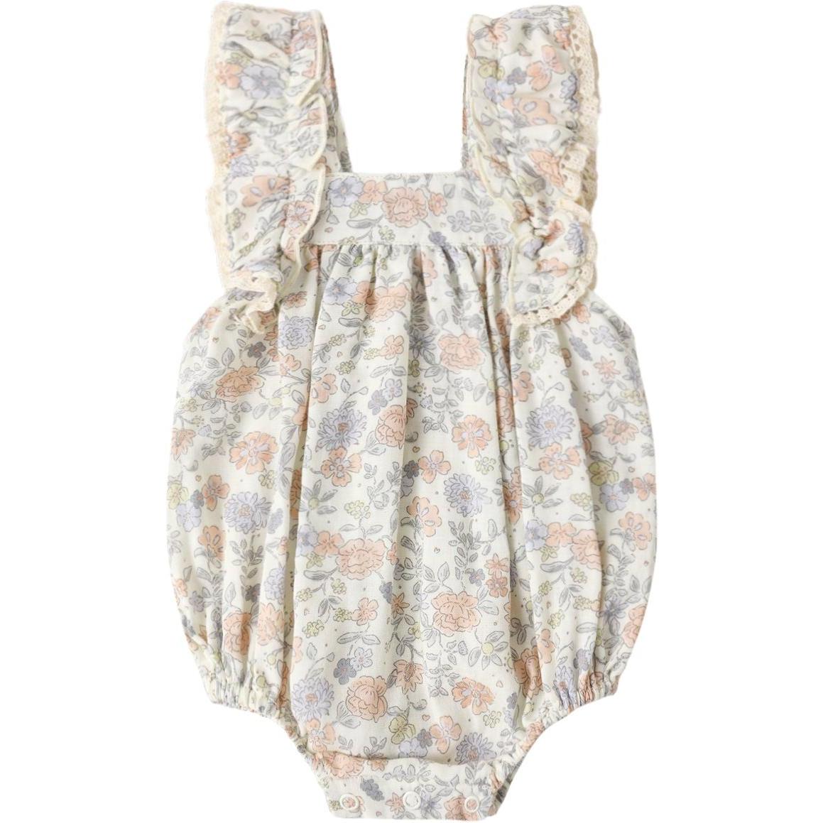 Rylee + Cru Maya Romper || Bloom