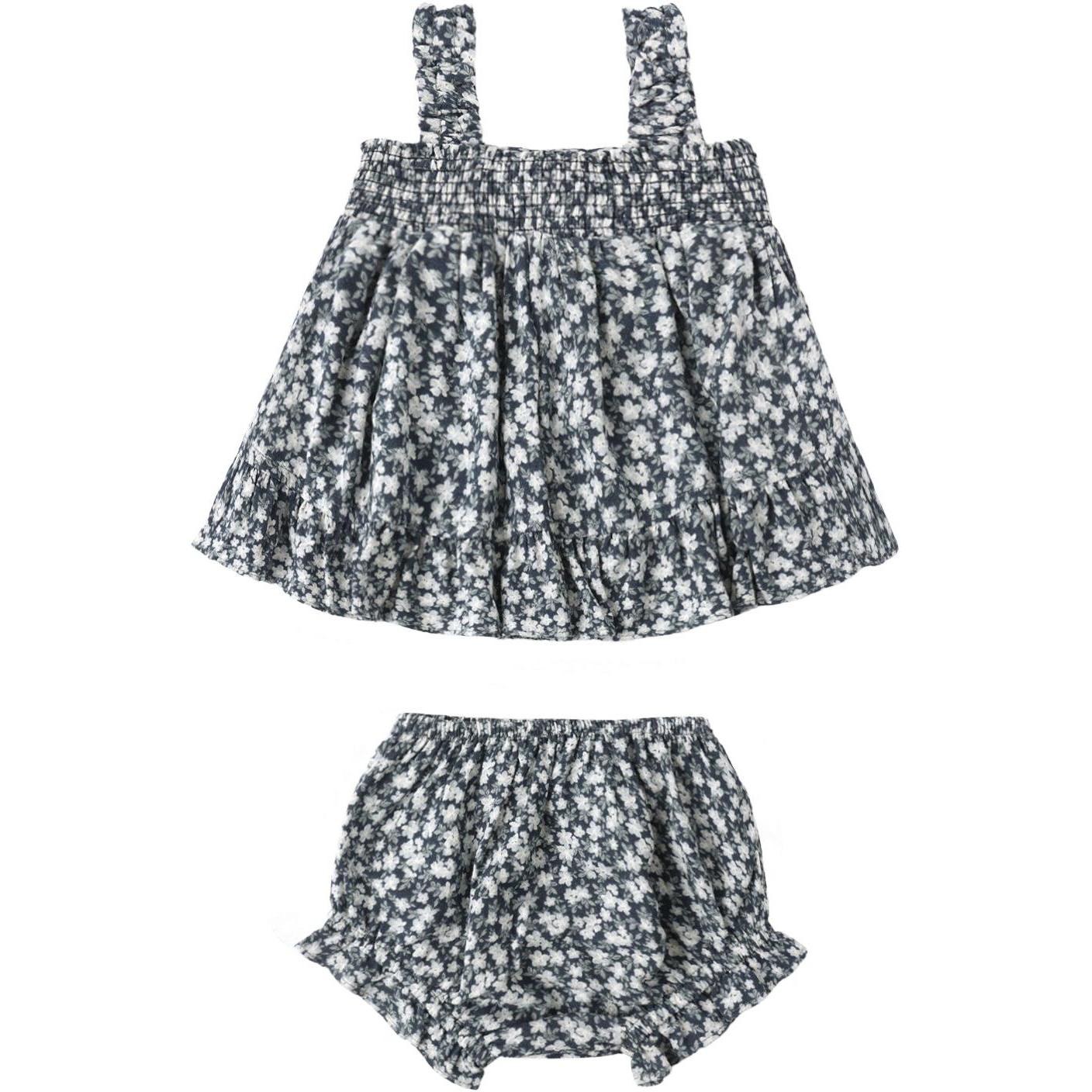 Rylee + Cru Lala Set || Navy Floral