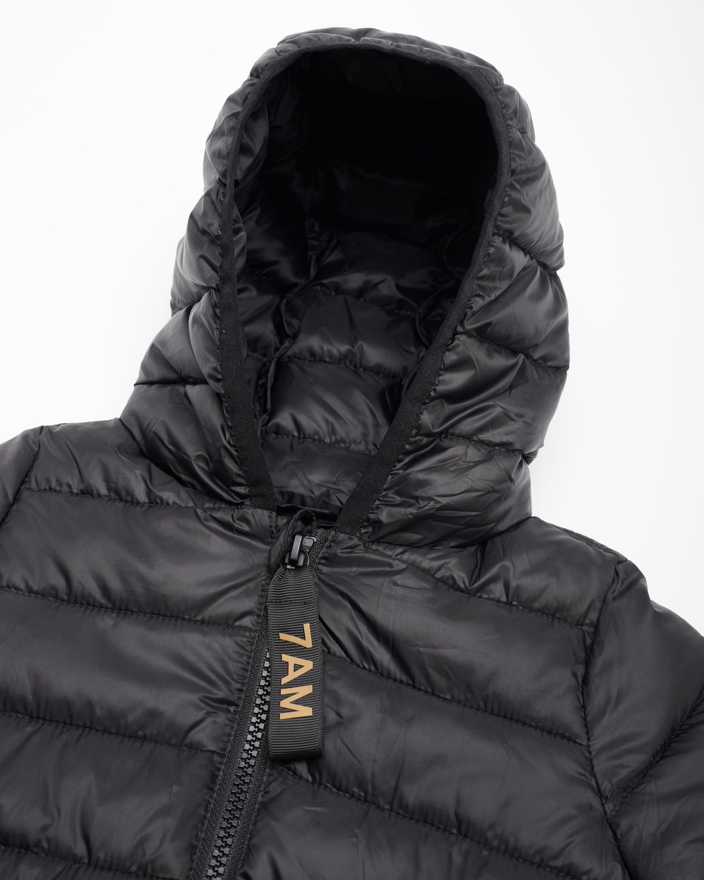 Roll Me Up Puffer-Black