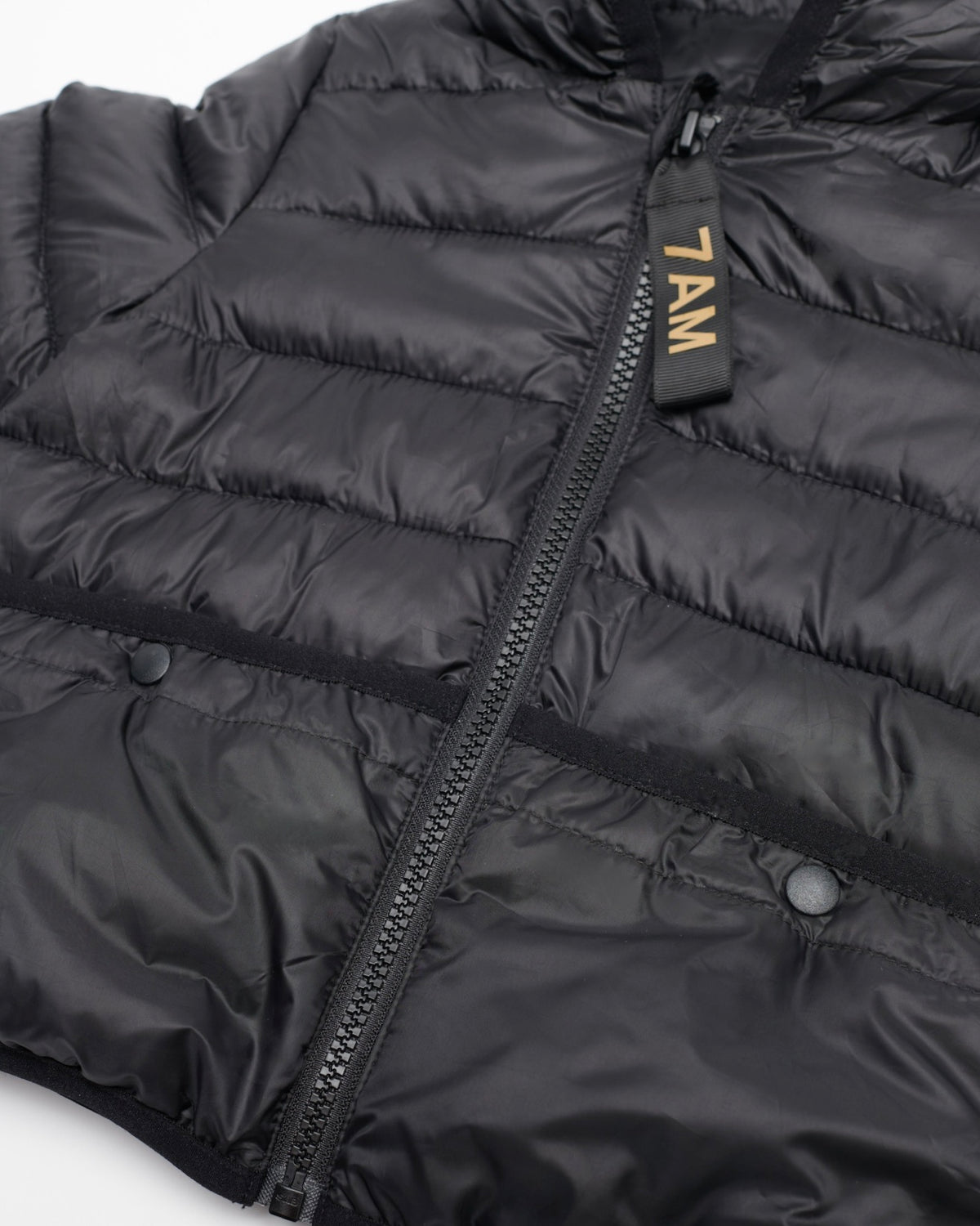 Roll Me Up Puffer-Black