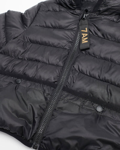 Roll Me Up Puffer-Black - Twinkle Twinkle Little One