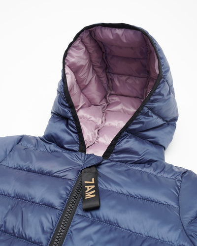 Roll Me Puffer-Mystic Blue Lilac - Twinkle Twinkle Little One
