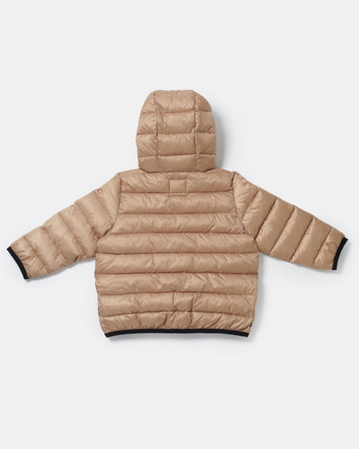 Roll Me Puffer-Tan Ecru - Twinkle Twinkle Little One