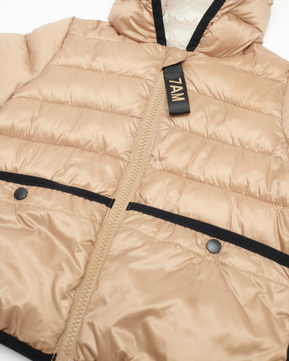 Roll Me Puffer-Tan Ecru - Twinkle Twinkle Little One