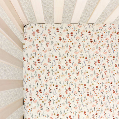 Lou Lou & Company Fitted Crib Sheet - Twinkle Twinkle Little One