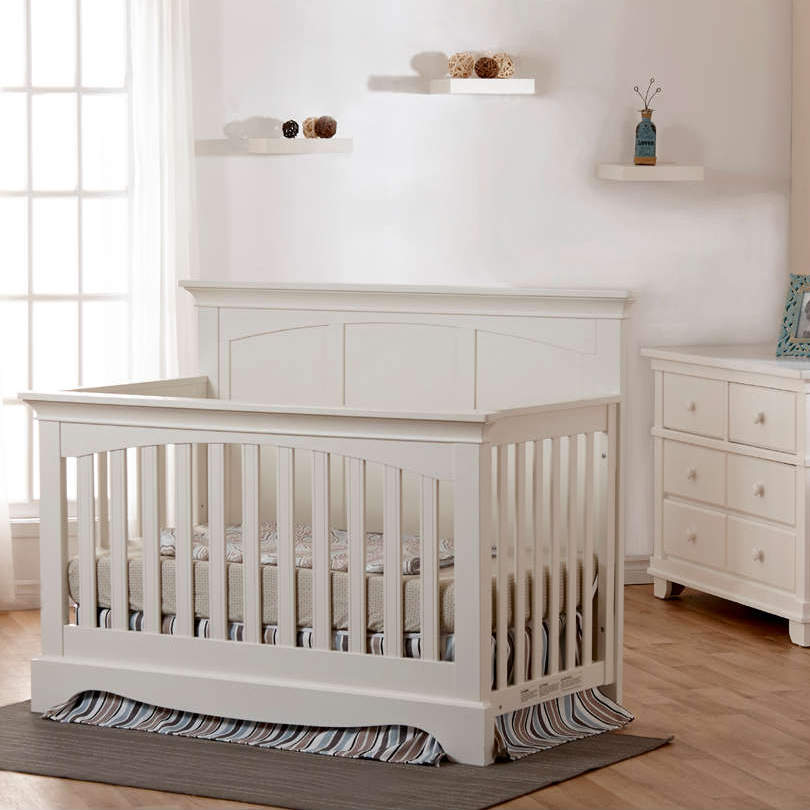 Buy vintage-white Pali Ragusa Forever Crib + Double Dresser Set