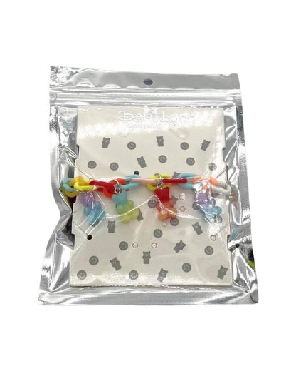 Gummy Bear Chain Link Charm Bracelet - Twinkle Twinkle Little One