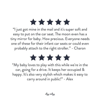 Bitzy Bespoke™ Itzy Bitzy Spiral Car Seat Activity Toy - Twinkle Twinkle Little One