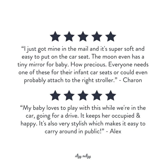 Bitzy Bespoke™ Itzy Bitzy Spiral Car Seat Activity Toy - Twinkle Twinkle Little One