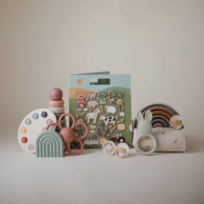 Reusable Sticker Set - Farm - Twinkle Twinkle Little One
