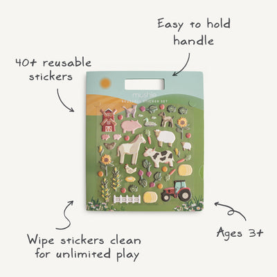 Reusable Sticker Set - Farm - Twinkle Twinkle Little One