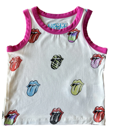 Rolling Stones Pookie Short Set - Pink
