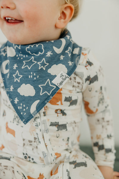 Rufus Baby Bandana Bibs - Twinkle Twinkle Little One