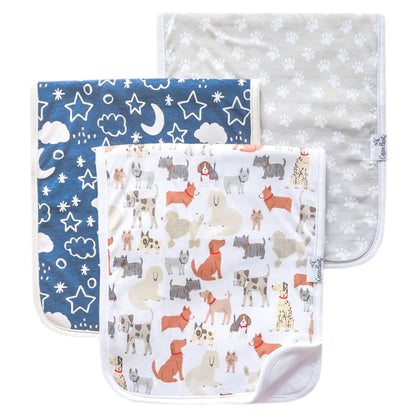 Rufus Premium Burp Cloths - Twinkle Twinkle Little One