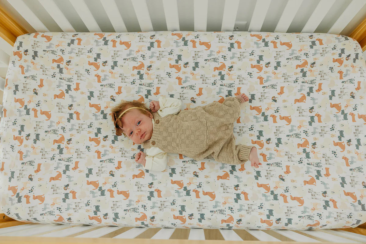 Rufus Premium Crib Sheet - Twinkle Twinkle Little One