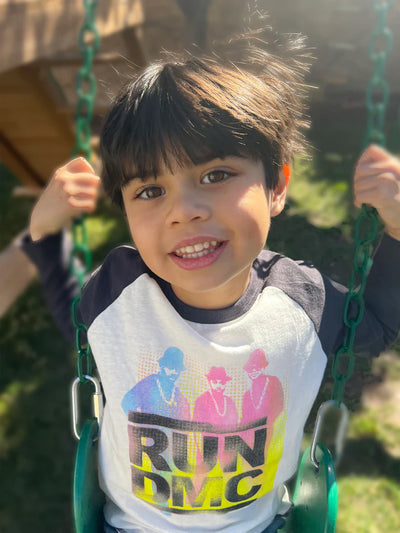 Run DMC Recycled Raglan Tee - Twinkle Twinkle Little One