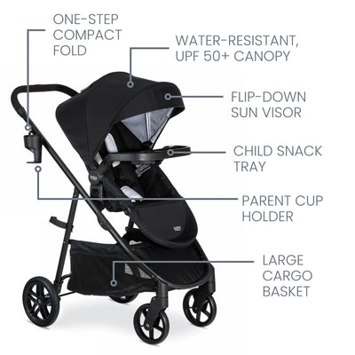 Britax Willow Brook Travel System - Twinkle Twinkle Little One