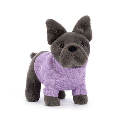 Sweater French Bulldog Purple - Twinkle Twinkle Little One