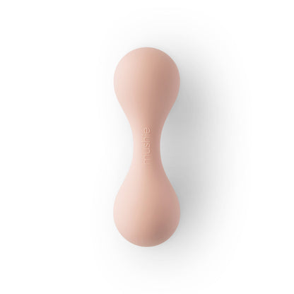 Blush Silicone Baby Rattle Toy - Twinkle Twinkle Little One
