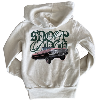 Rowdy Sprout Snoop Dogg Cruiser Bone Hoodie Bone White
