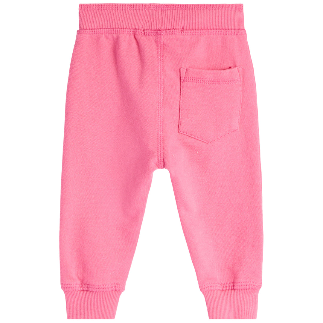 Love Long Sleeve Tee & Pant Set - Pink