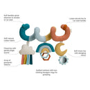 Bitzy Bespoke™ Itzy Bitzy Spiral Car Seat Activity Toy - Rainbow - Twinkle Twinkle Little One