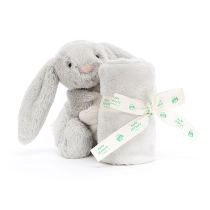 Bashful Silver Bunny Soother - Twinkle Twinkle Little One